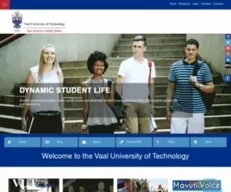 Vut.ac.za(Vaal University of Technology (VUT)) Screenshot