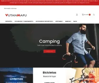 Vutanmapu.cl(Tiendas outdoor) Screenshot