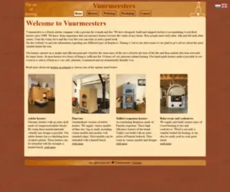 Vuurmeesters.com(Adobe heaters) Screenshot