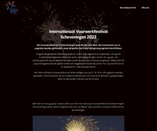 Vuurwerkfestivalscheveningen.com(PROGRAMMA) Screenshot