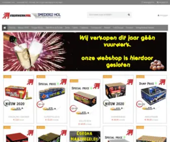 Vuurwerkhol.nl(Vuurwerk kopen in Nieuwerkerk aan den ijssel) Screenshot