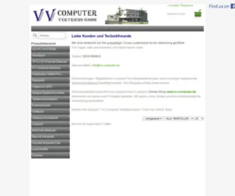 VV-Computer.de(Online-Shop) Screenshot