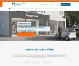 VVB-Maingau.de(Vereinigte Volksbank Maingau eG) Screenshot