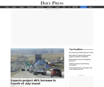 VVdailypress.com(Victorville Daily Press) Screenshot