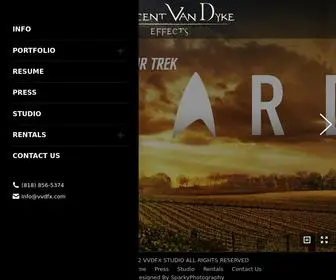 VVDFX.com(Vincent Van Dyke Effects) Screenshot
