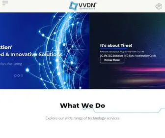 VVDntech.com(VVDN is technology innovation company and) Screenshot