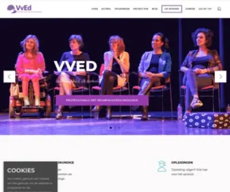 VVed.org(Vereniging van Ervaringsdeskundigen) Screenshot