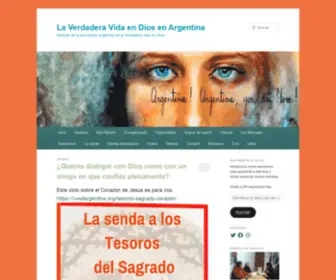 VVedargentina.org(La Verdadera Vida en Dios en Argentina) Screenshot