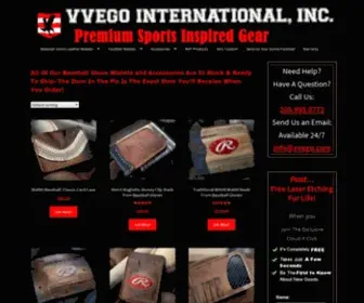 VVego.com(Baseball Glove Wallets) Screenshot