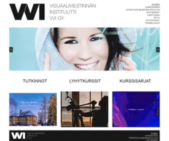 VVI.fi(Visuaaliviestinnän Instituutti VVI OY) Screenshot