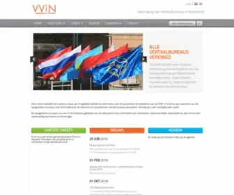 VVin.nl(Vereniging van tolk) Screenshot