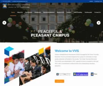 VVinternationalschool.com(Vishwa Venkateshwara International School) Screenshot