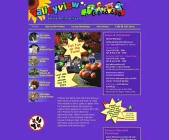 VVlittleanimalfarm.com(Valley View Little Animal Farm) Screenshot
