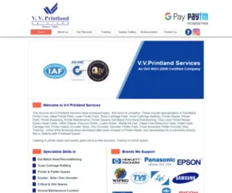 VVprintland.com(Printer Repair) Screenshot