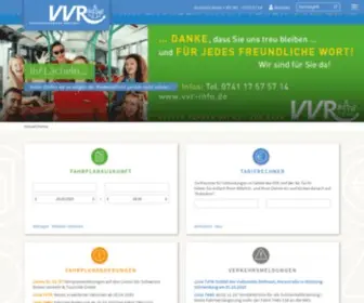VVR-Info.de(Bluepage-cms) Screenshot