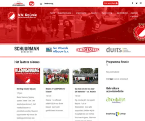 VVreunie.nl(Reünie) Screenshot