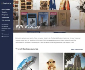 VVV-Webshop.nl(VVV webshop de vrijetijdswinkel en souvenirshop voor de regio Zuid) Screenshot