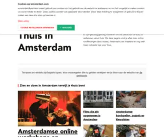 VVVamsterdam.nl(Uit in Amsterdam) Screenshot