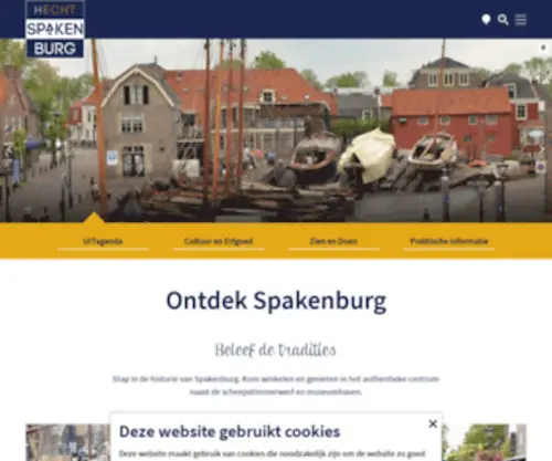 VVVbunschoten-Spakenburg.nl(Ontdek Spakenburg) Screenshot