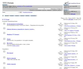 VVVforum.eu(VVV Forum) Screenshot