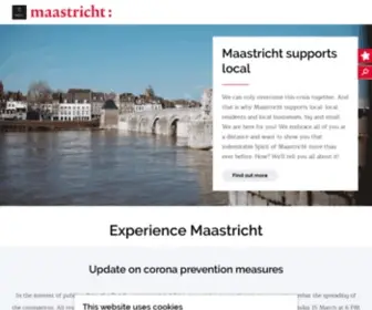 VVVmaastricht.eu(Visit Maastricht) Screenshot