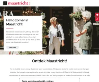 VVVmaastricht.nl(Ontdek Maastricht) Screenshot