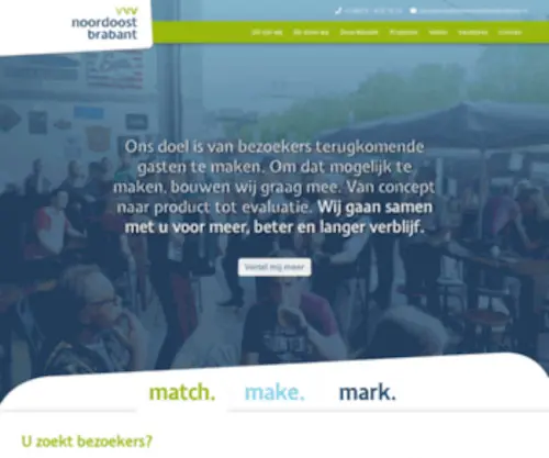 VVVnoordoostbrabant.nl(Meer, beter en langer verblijf) Screenshot