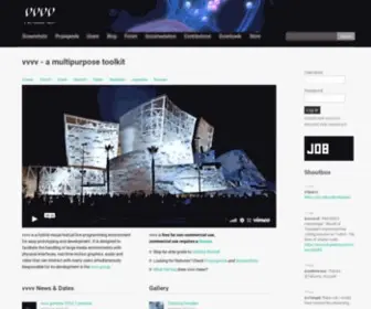 VVVV.org(A multipurpose toolkit) Screenshot