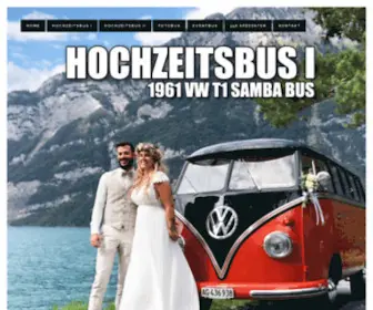 VW-Hippiebus.ch(VW BUS MIETEN IN ZÜRICH/AG) Screenshot