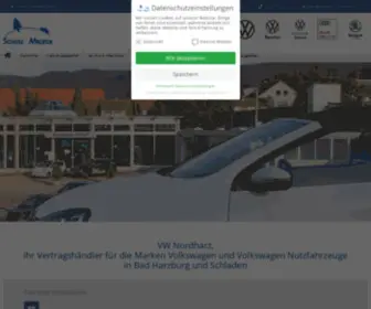 VW-Nordharz.de(Autohaus im Nordharz) Screenshot