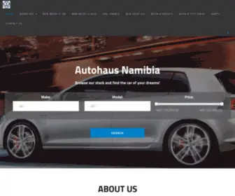 VW.com.na(Autohaus Namibia) Screenshot