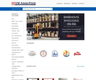 Vwasianfood.com(VW Asian Food) Screenshot