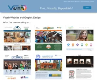 Vwebdesign.net(Experience the VWeb advantage) Screenshot