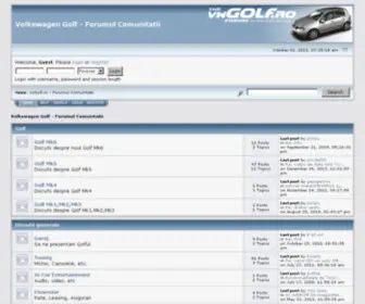 Vwgolf.ro(PHP) Screenshot