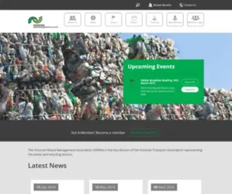 Vwma.com.au(The Victorian Waste Management Association (VWMA)) Screenshot