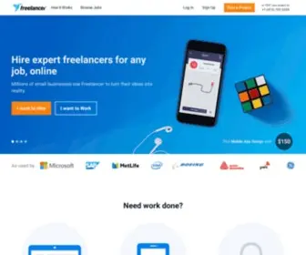 Vworker.com(Hire Freelancers & Find Freelance Jobs Online) Screenshot