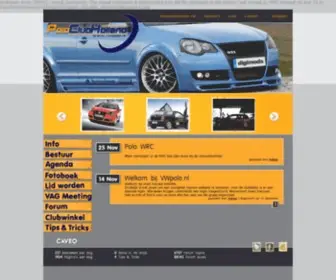 Vwpolo.nl(Welkom op onze website) Screenshot