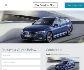 Vwserviceplan.co.za(VW Service Plan) Screenshot