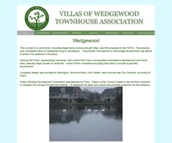 Vwta.org(Villas of Wedgewood) Screenshot