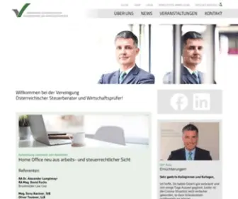 VWT.at(Vereinigung österreichischer Steuerberater und Wirtschaftsprüfer) Screenshot