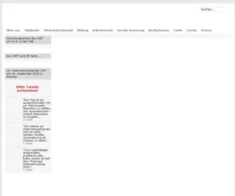 VWT.de(VWT » Verband der Wirtschaft Thüringens e.V) Screenshot