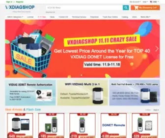 Vxdiagshop.com(VXdiagShop Official Selling Website) Screenshot