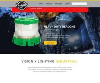 Vxindustrial.com(Mining LED Lighting) Screenshot