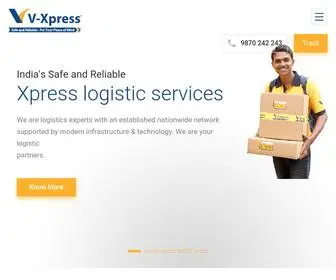 VXpress.in(Express Cargo logistics services in India) Screenshot