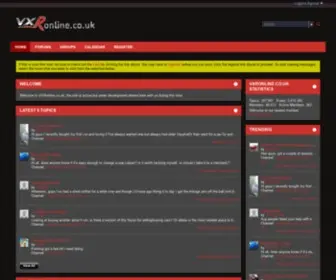 Vxronline.co.uk(Forums) Screenshot