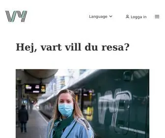 VY.se(Vy (f d Nettbuss och Tågkompaniet)) Screenshot