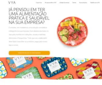 Vya.com.br(Comida Consciente) Screenshot