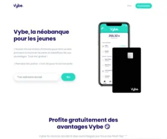 Vybecard.com(Vybe) Screenshot