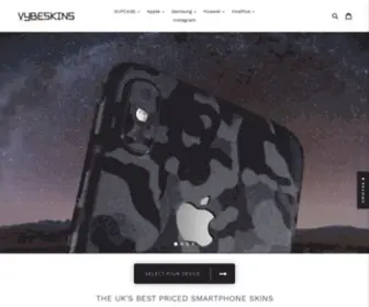 Vybeskins.com(Official Shop) Screenshot