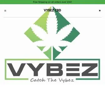 Vybezcbd.com(VYBEZ CBD) Screenshot